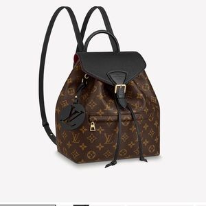 Authentic Louis Vuitton montsouris pm backpack